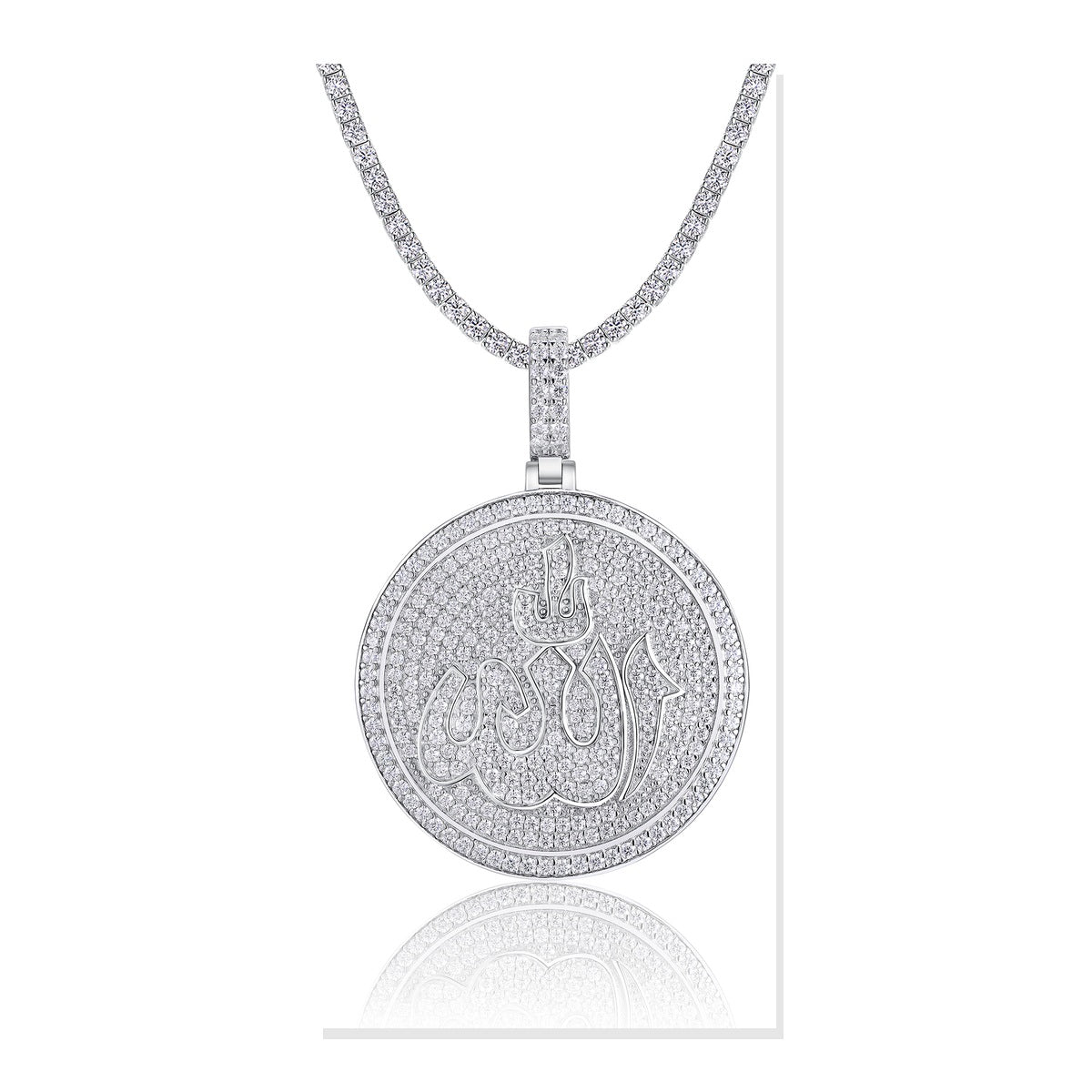 Iced Pendant | Moissanite