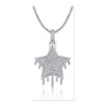 Iced Pendant | Moissanite | P15439