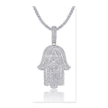 Iced Pendant | Moissanite | P15496