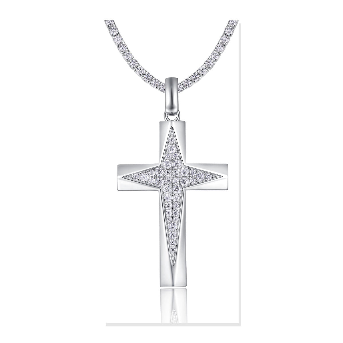 Iced Pendant | Moissanite