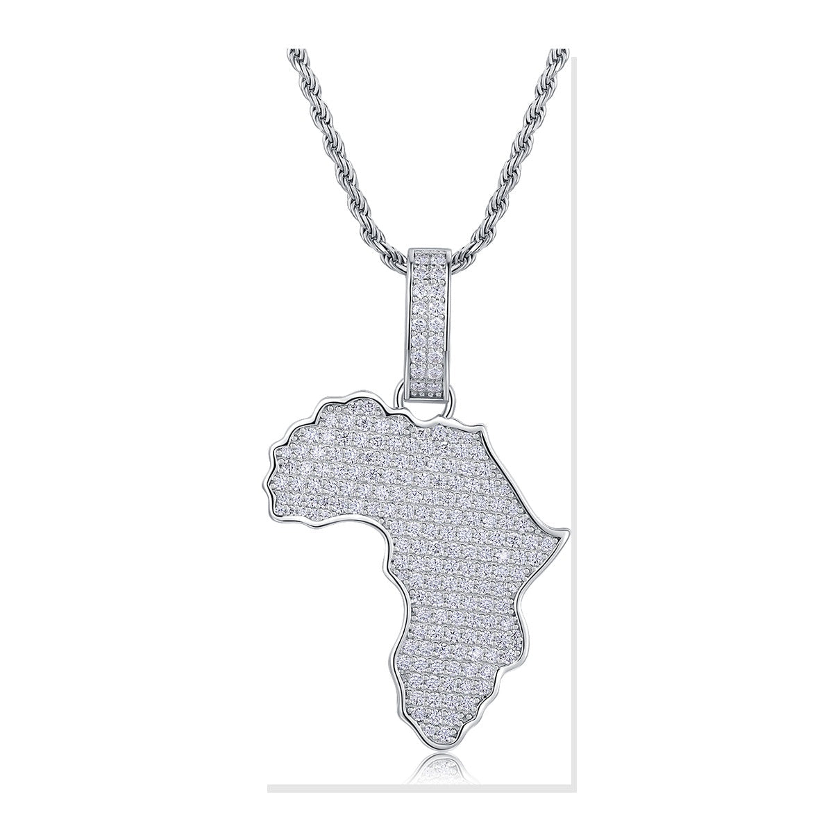 Iced Pendant | Moissanite