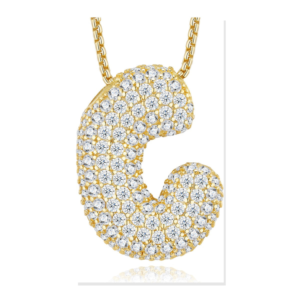 Iced Pendant | Moissanite
