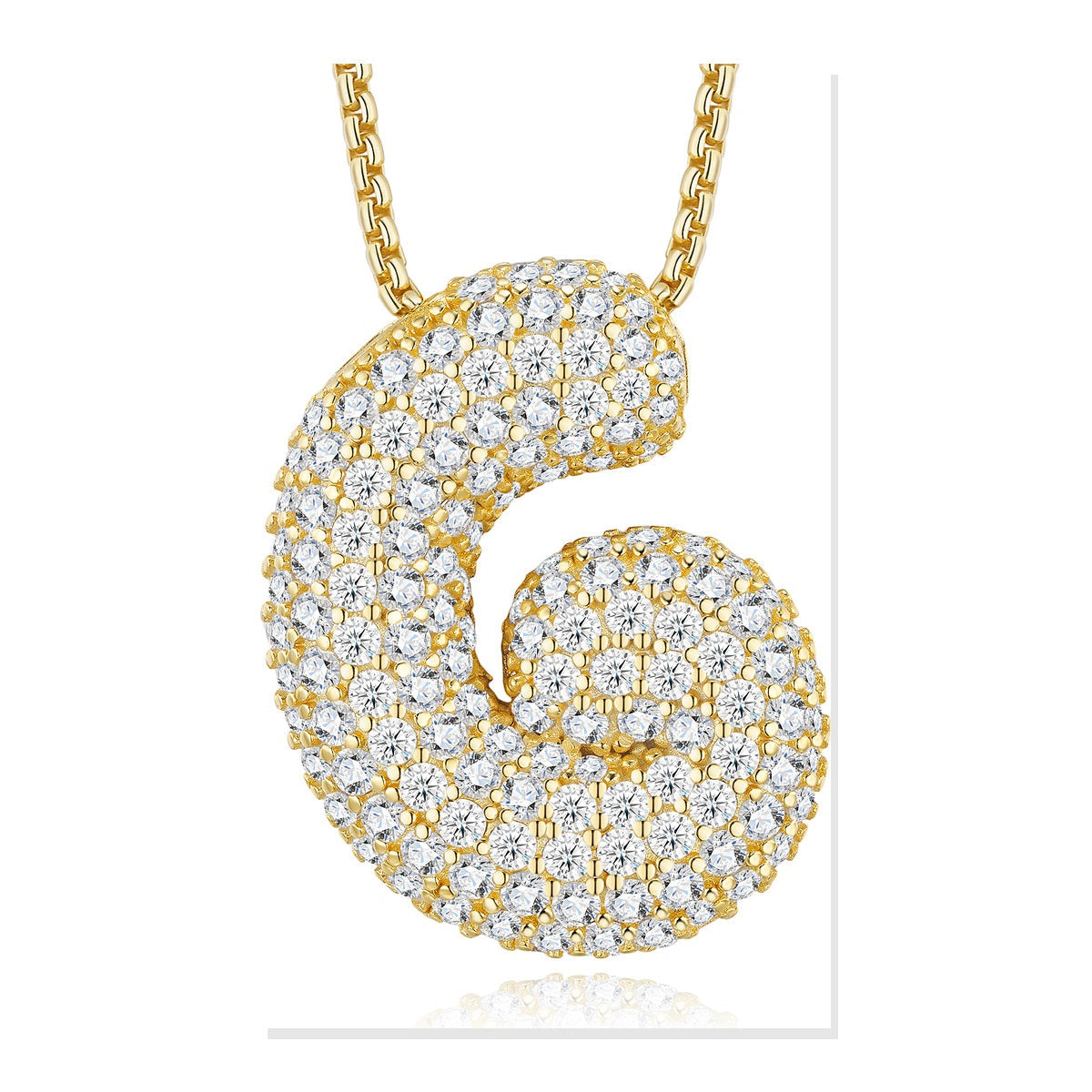 Iced Pendant | Moissanite