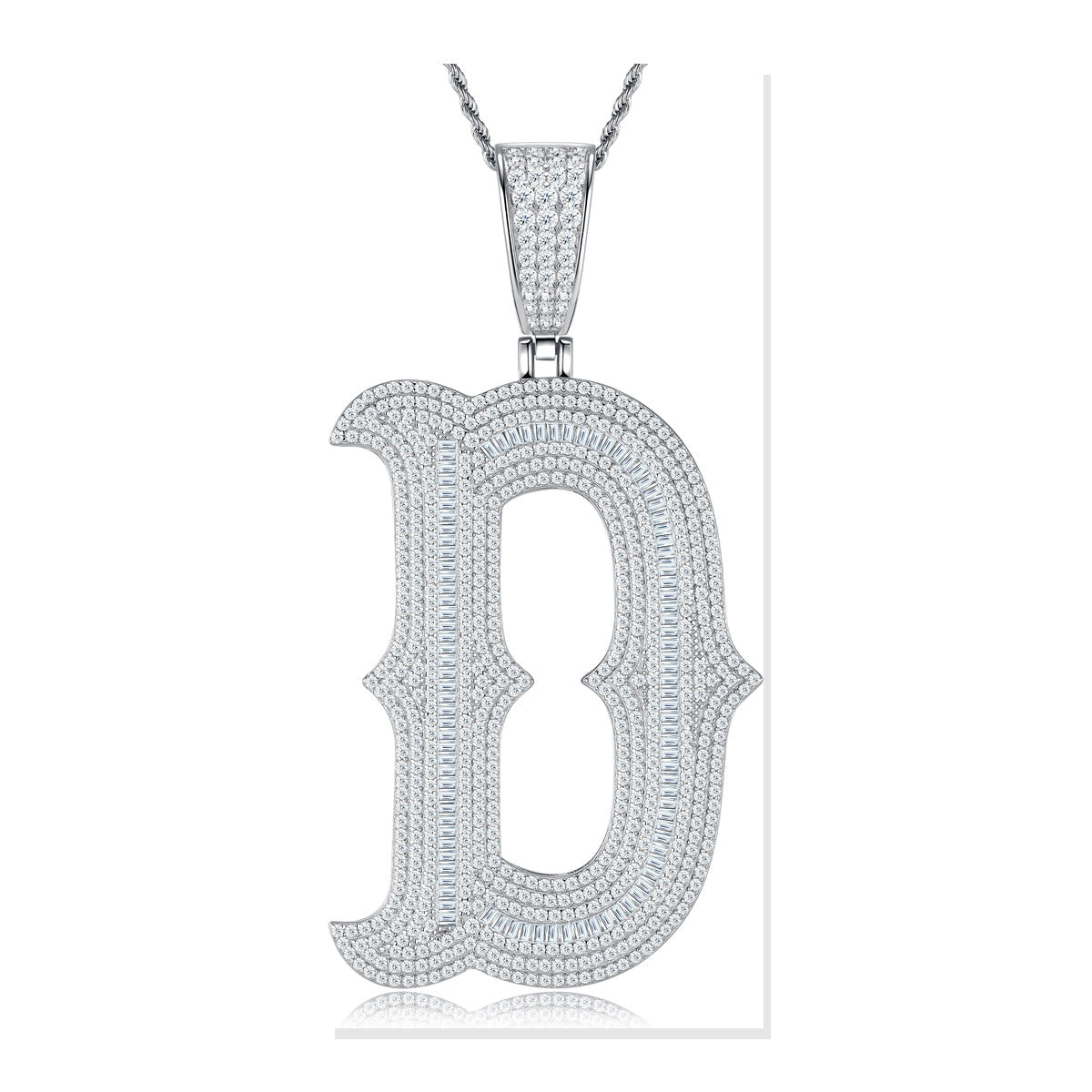 Iced Pendant | Moissanite