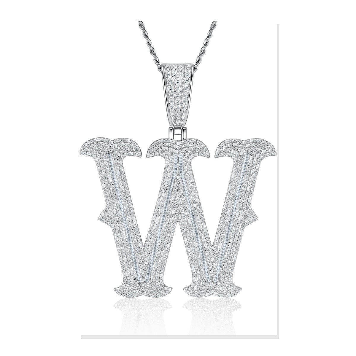 Iced Pendant | Moissanite