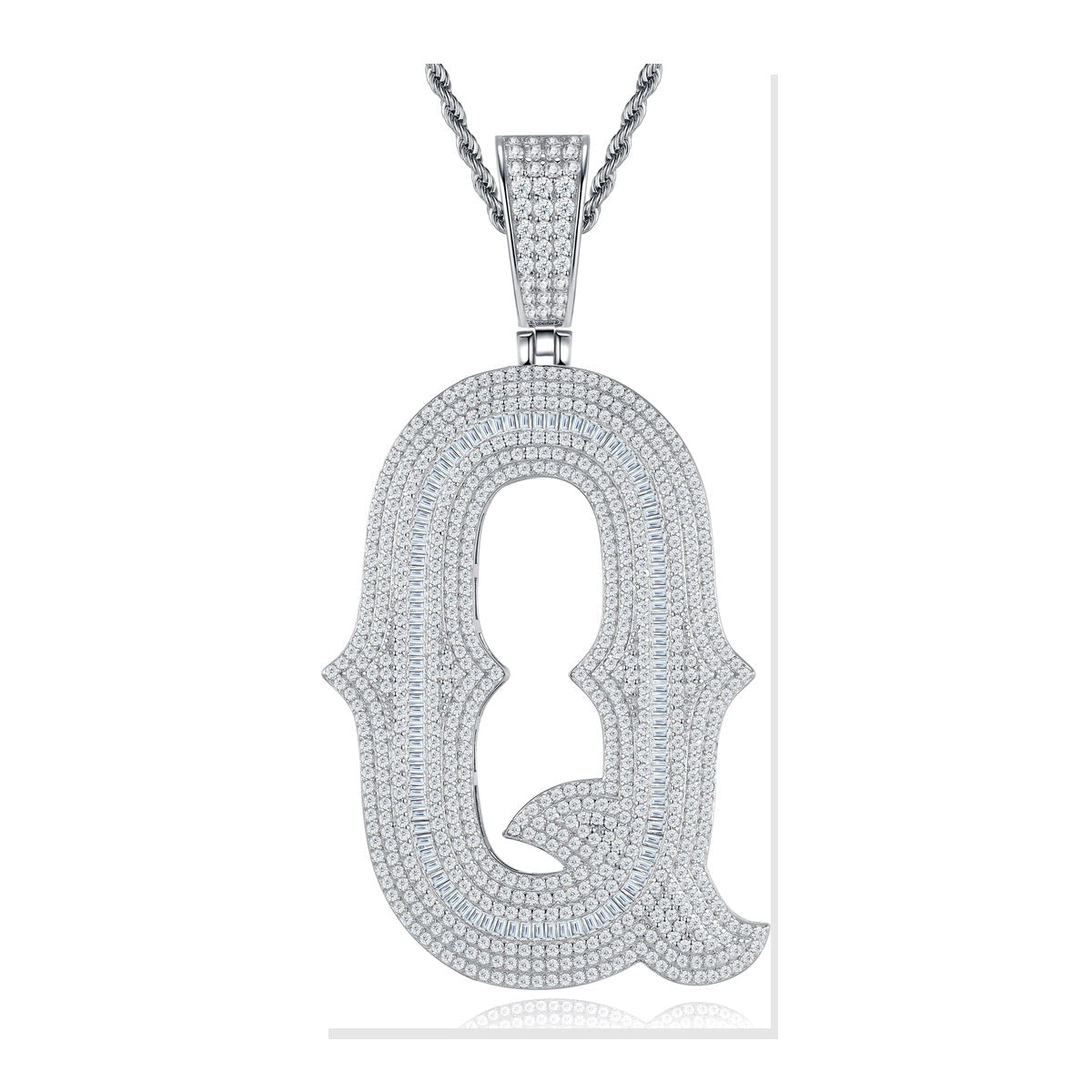Iced Pendant | Moissanite