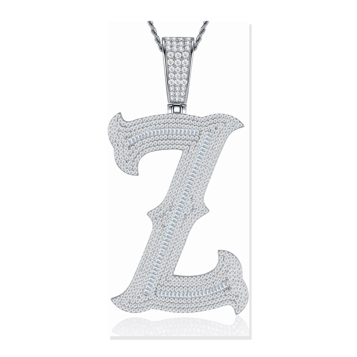 Iced Pendant | Moissanite