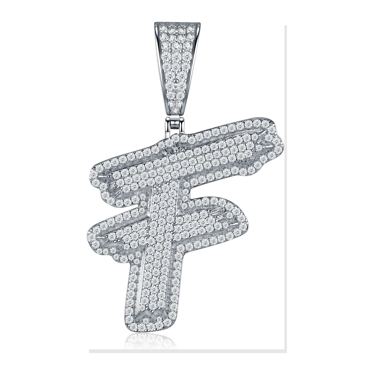 Iced Pendant | Moissanite