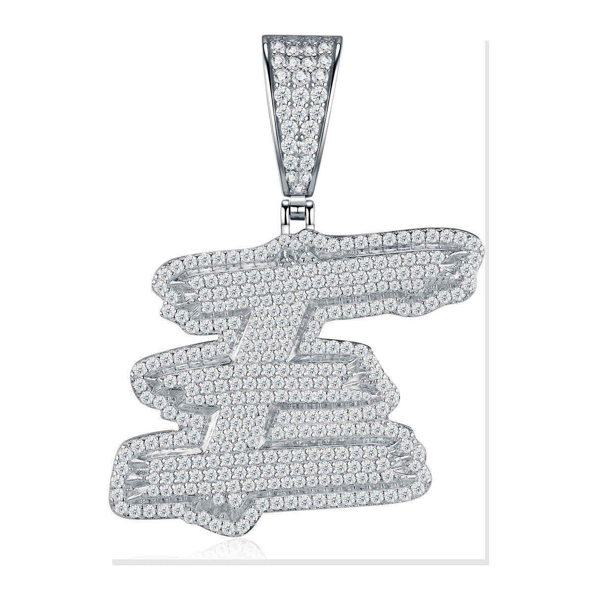 Iced Pendant | Moissanite