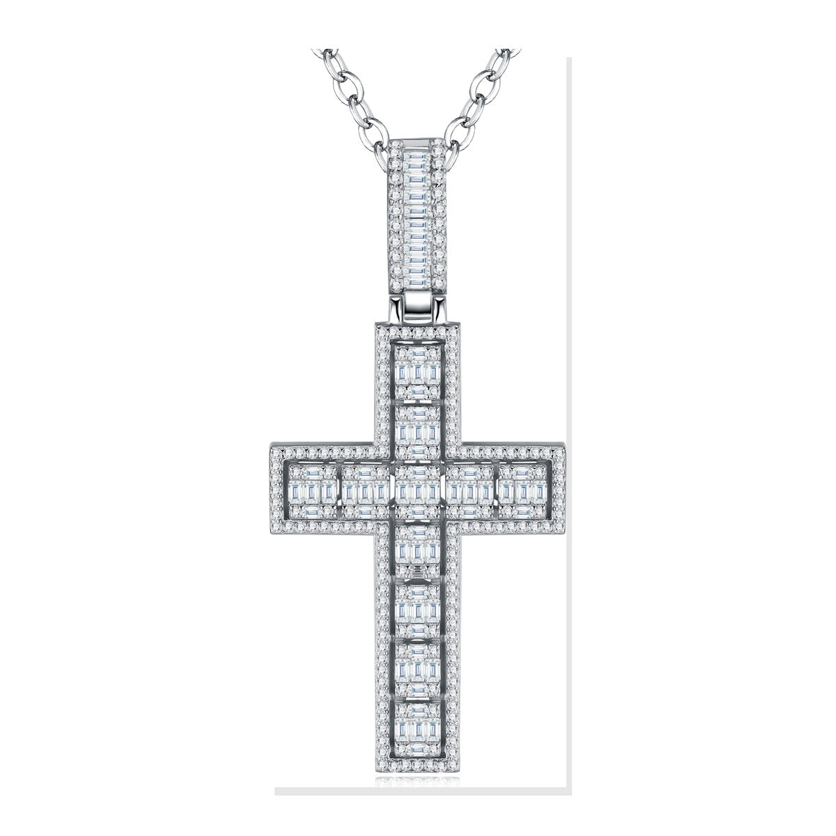 Iced Pendant | Moissanite