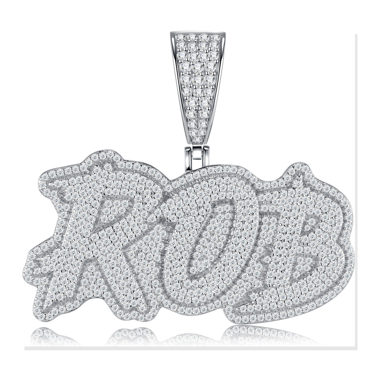 Iced Pendant | Moissanite