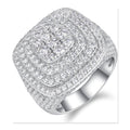 Iced Statement Ring | Moissanite | R15349