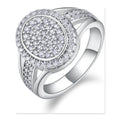 Iced Statement Ring | Moissanite | R15355