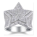 Iced Statement Ring | Moissanite | R15357