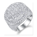 Iced Statement Ring | Moissanite | R15358