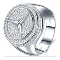 Iced Statement Ring | Moissanite | R16923