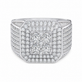 Iced Statement Ring | Moissanite | R14952