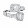 Iced Statement Ring | Moissanite | R14954