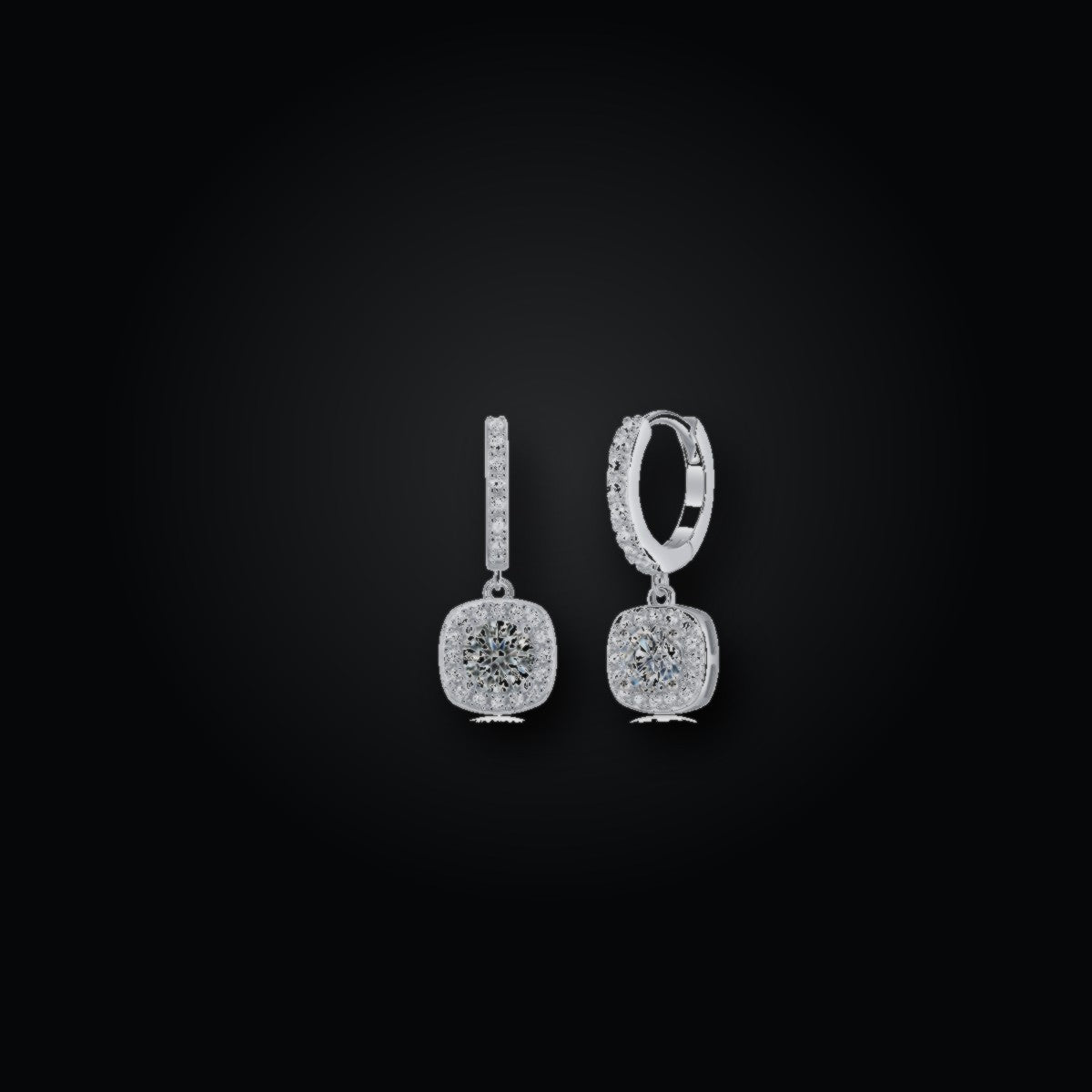 Iced Stud Earrings | 0.50ct | CZ