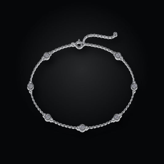 Iced Tennis Bracelet | CZ