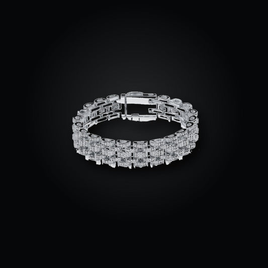 Iced Tennis Bracelet | CZ