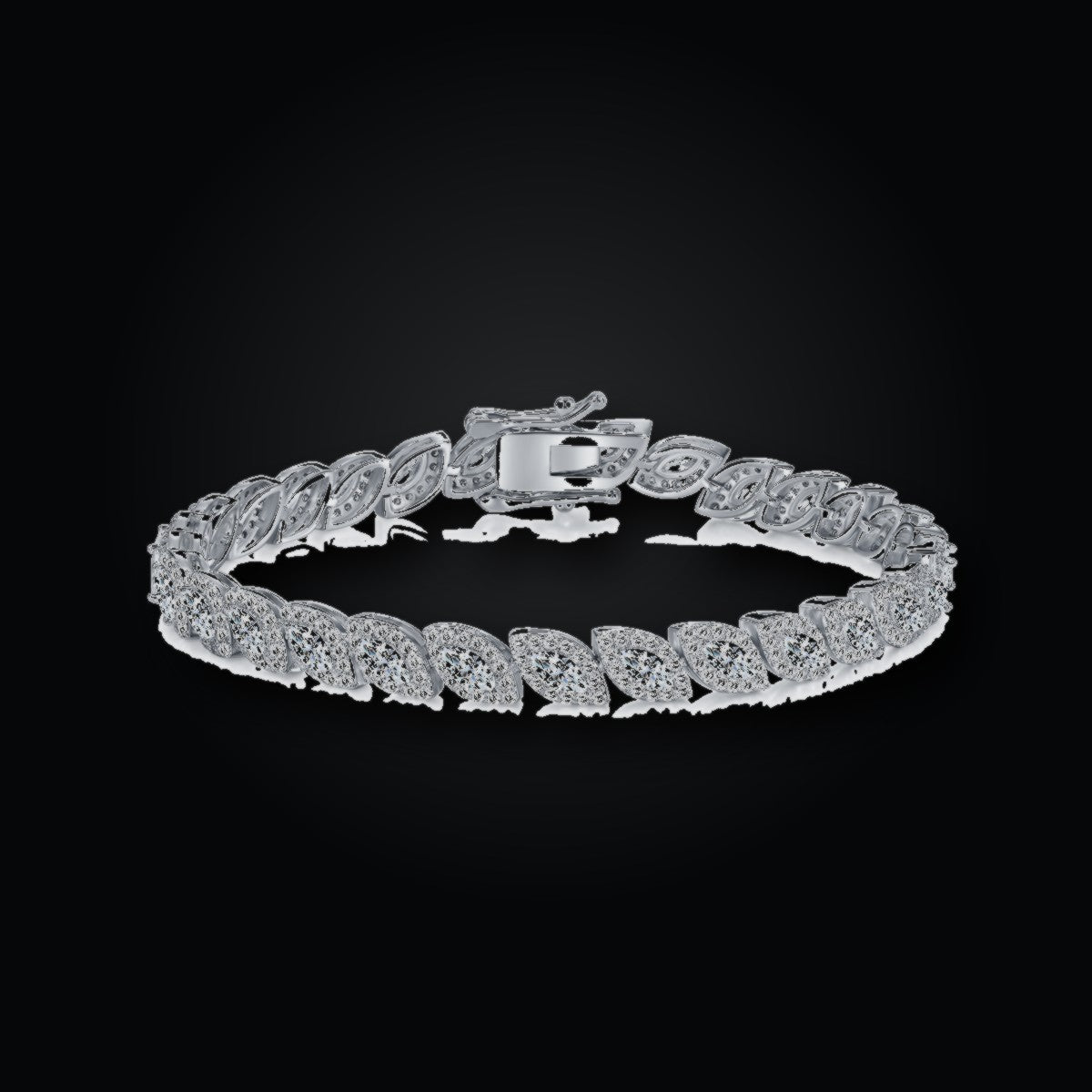 Iced Tennis Bracelet | CZ