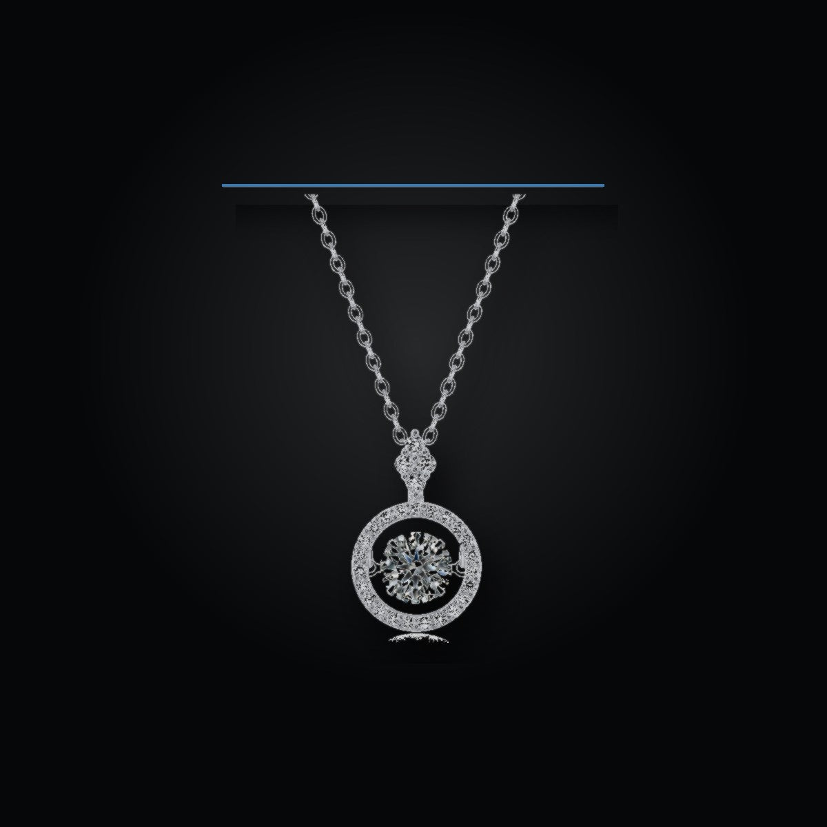 Iced Pendant | 1.0ct | CZ