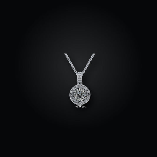 Iced Pendant | 1.0ct | CZ