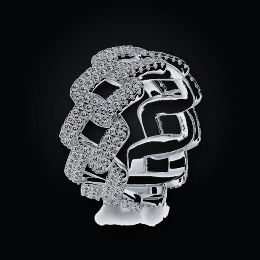 Iced Statement Ring | CZ