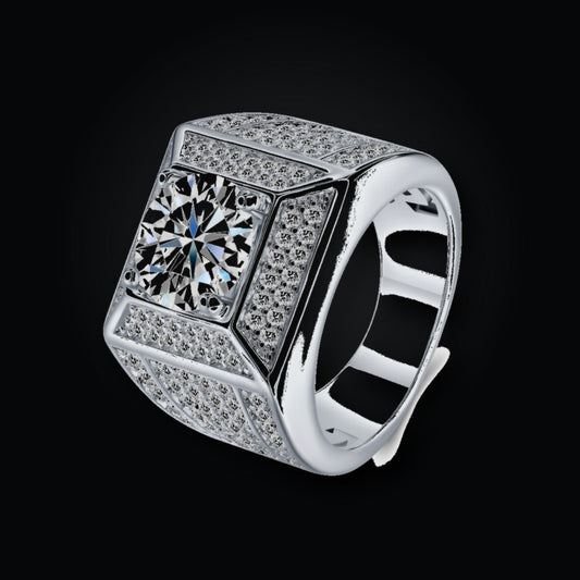 Iced Statement Ring | CZ