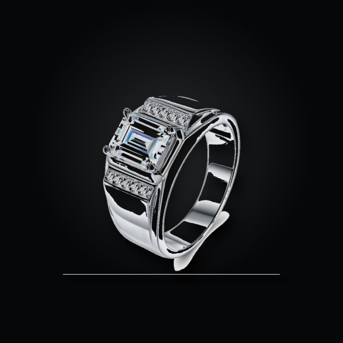 Iced Statement Ring | CZ