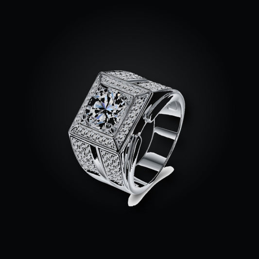 Iced Statement Ring | CZ