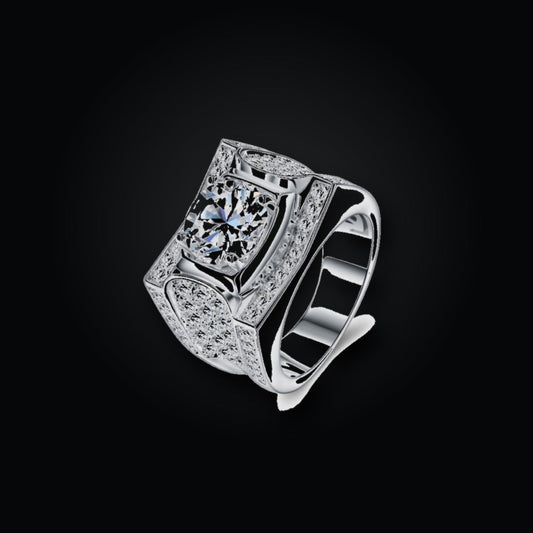 Iced Statement Ring | CZ