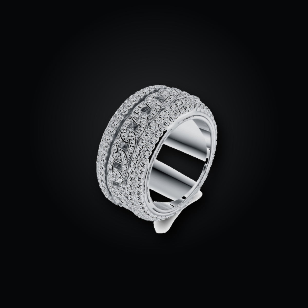 Iced Statement Ring | CZ