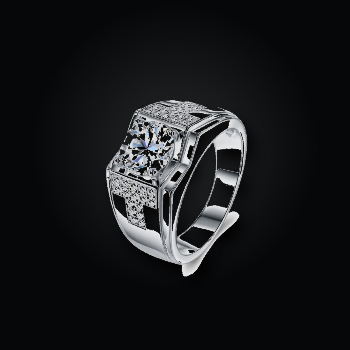 Iced Statement Ring | CZ