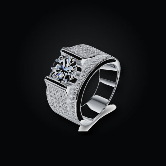 Iced Statement Ring | CZ