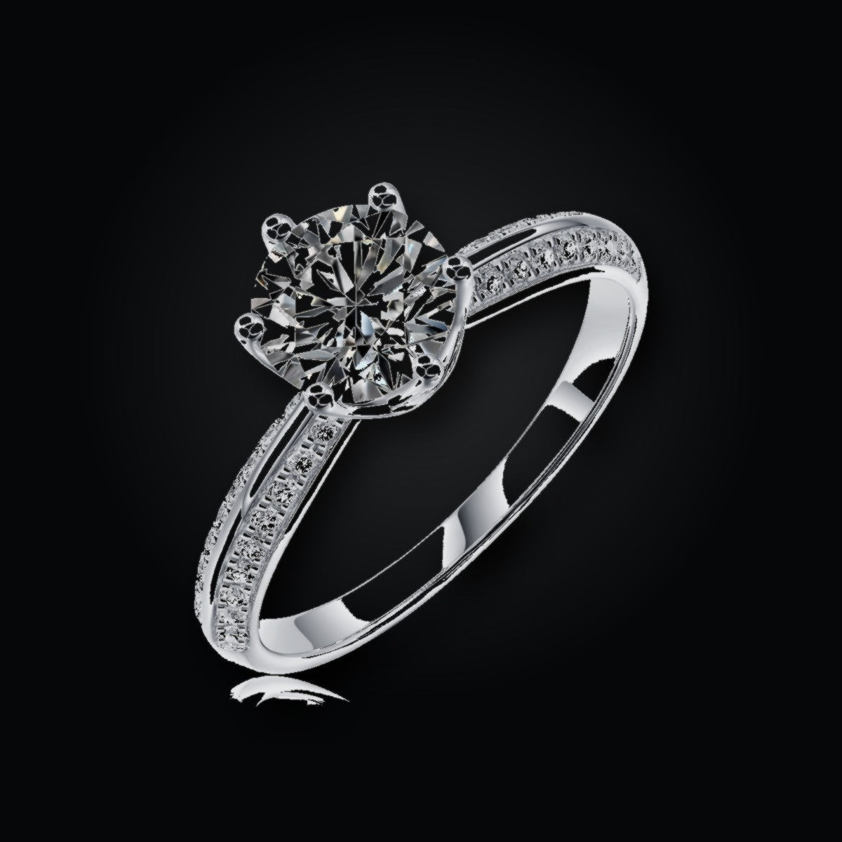 Half Eternity Ring | 1.0ct | CZ