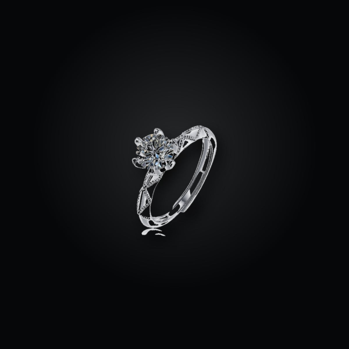 Iced Statement Ring | 0.50ct | CZ