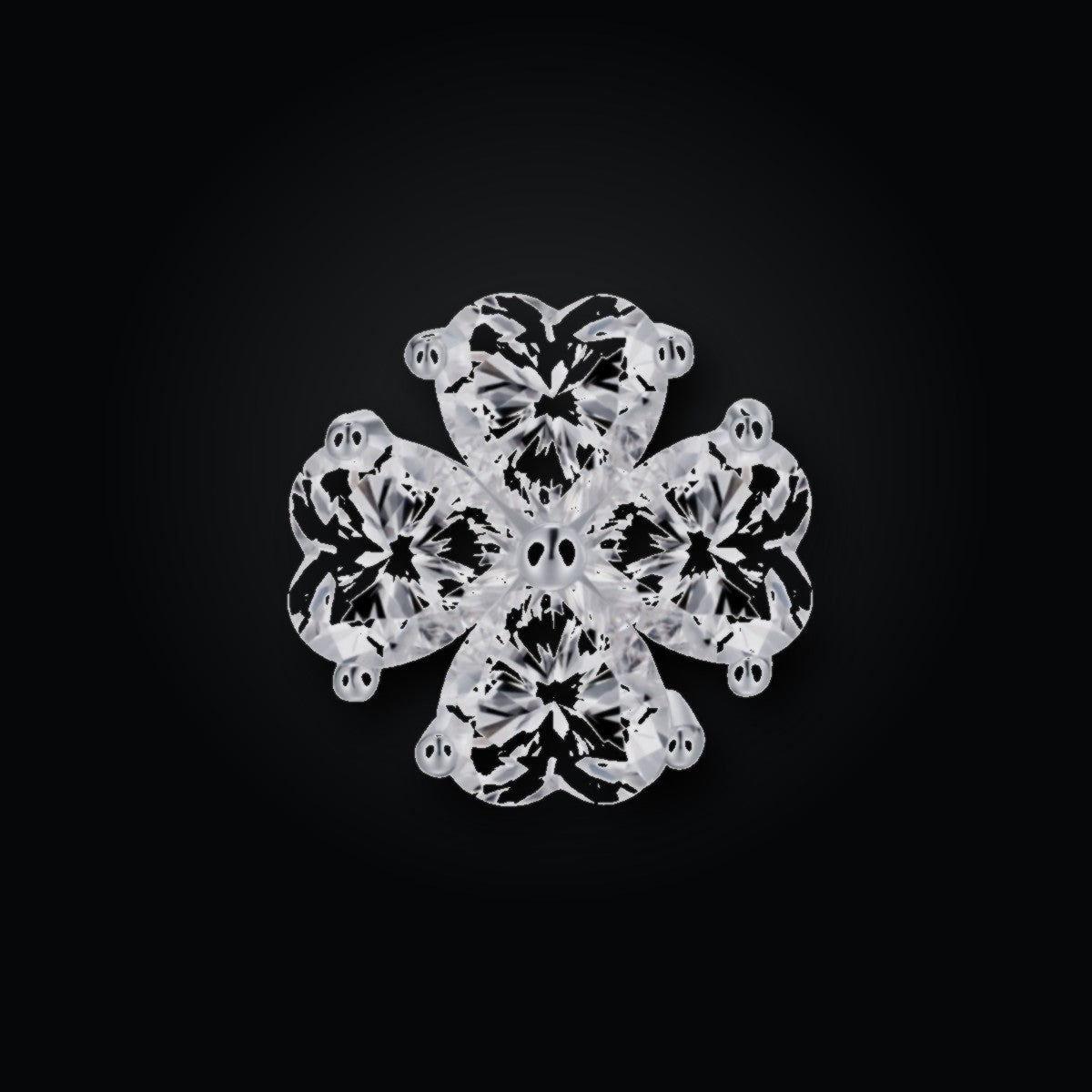 Iced Stud Earrings | Moissanite