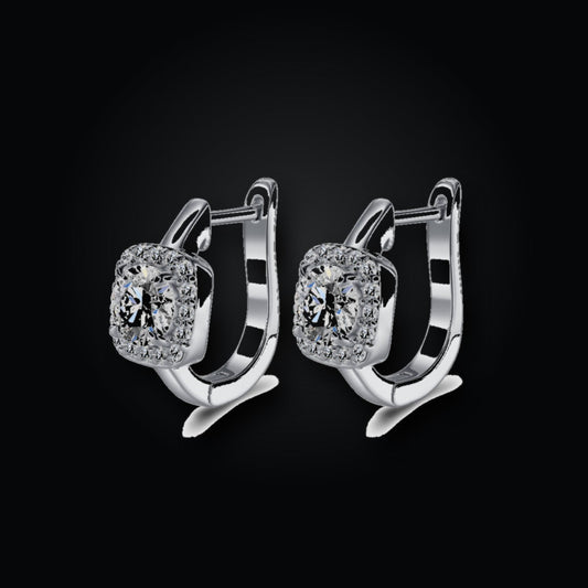 Iced Stud Earrings | 1.0ct | Moissanite