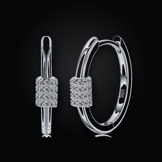 Iced Stud Earrings | Moissanite