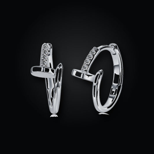 Iced Stud Earrings | Moissanite