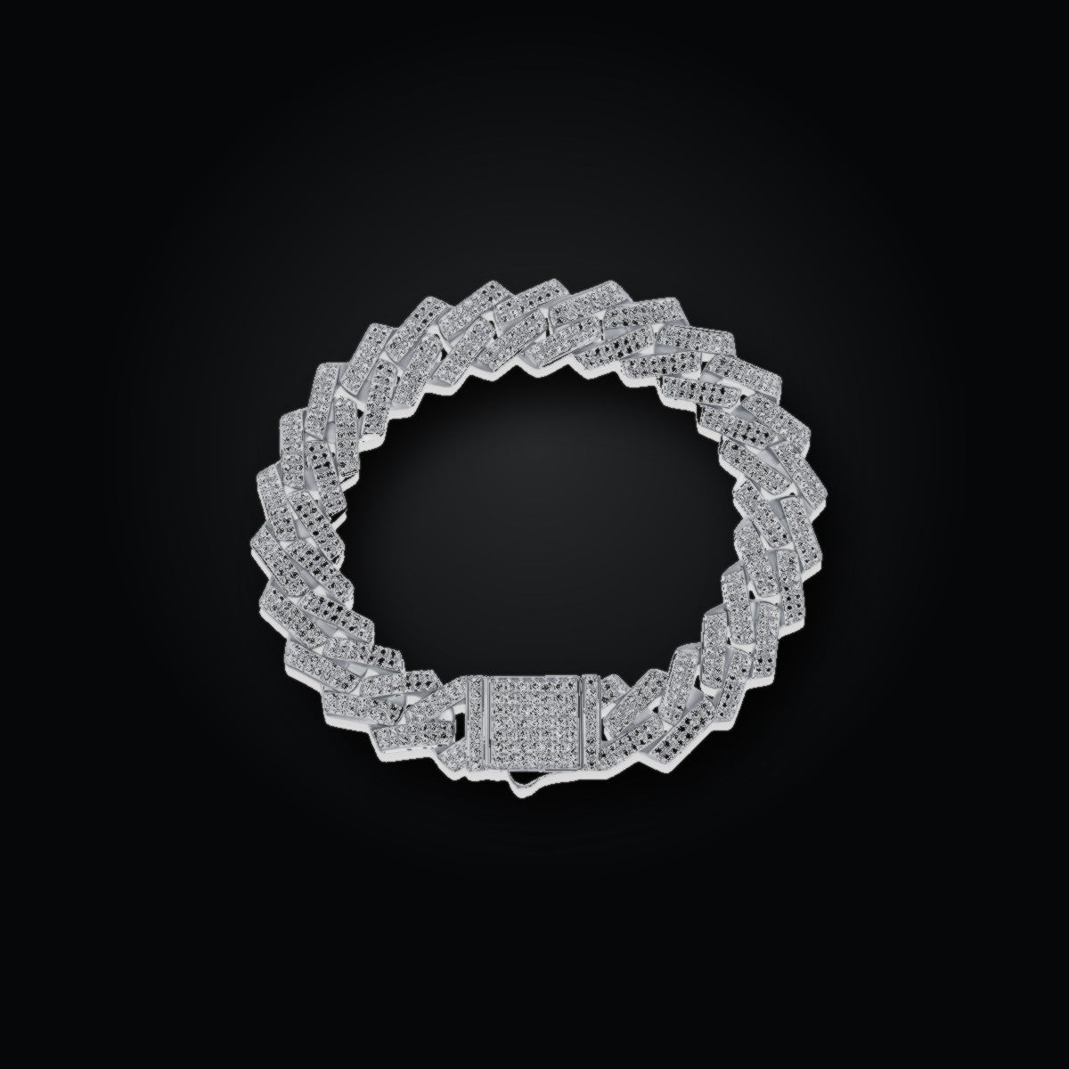 Iced Tennis Bracelet | Moissanite