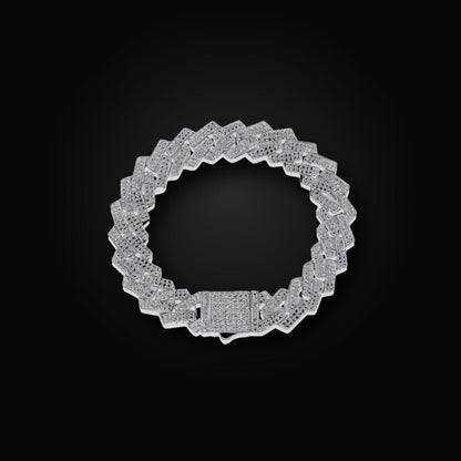 Iced Tennis Bracelet | Moissanite