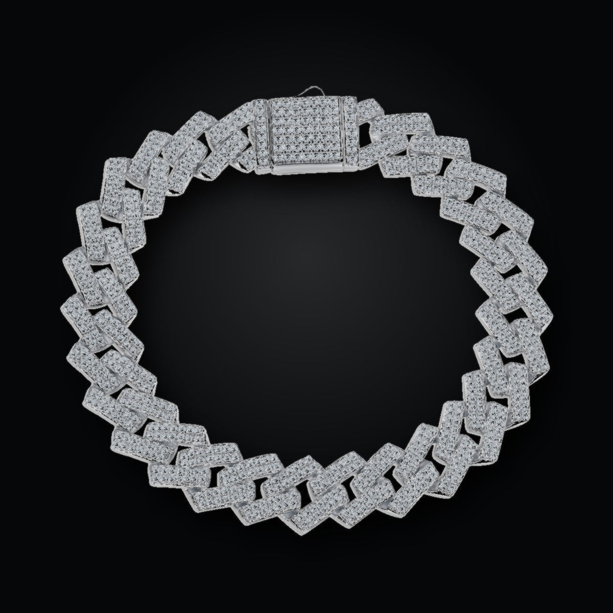 Iced Tennis Bracelet | Moissanite