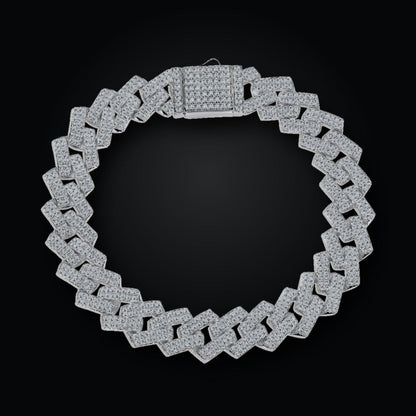 Iced Tennis Bracelet | Moissanite