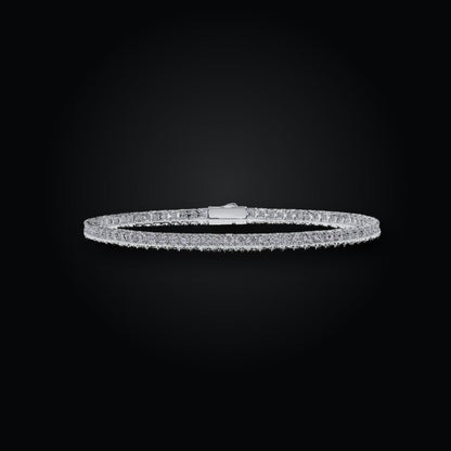 Iced Tennis Bracelet | Moissanite