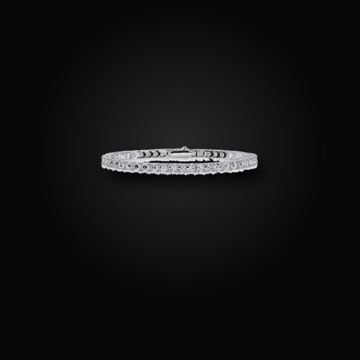 Iced Tennis Bracelet | Moissanite