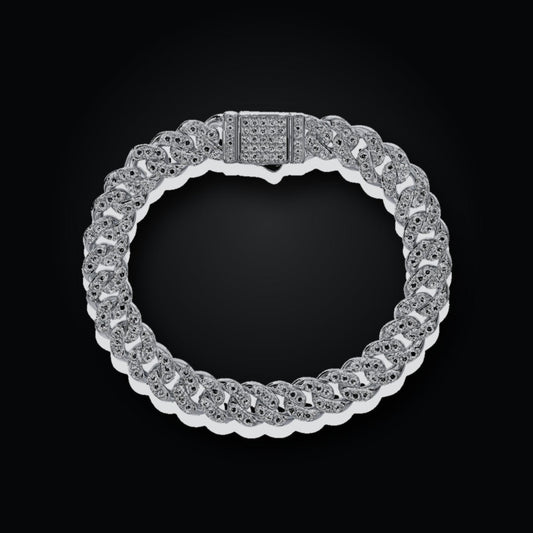 Iced Tennis Bracelet | Moissanite