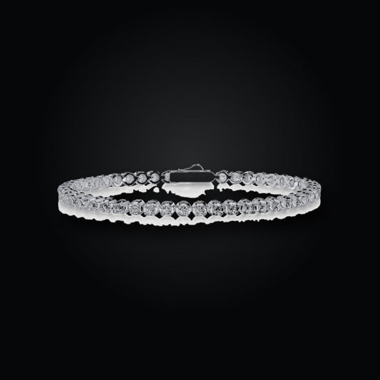 Iced Tennis Bracelet | Moissanite